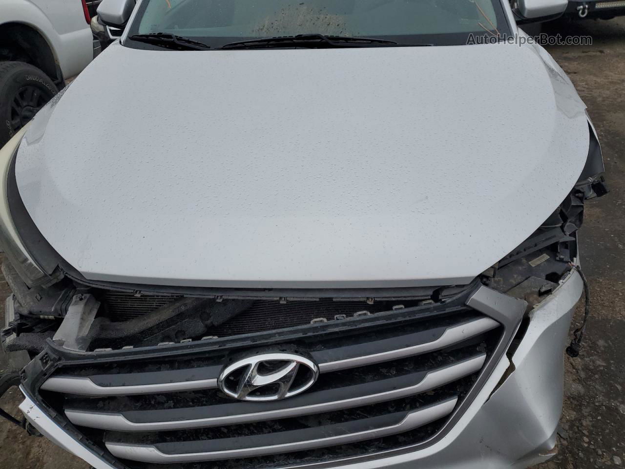 2018 Hyundai Tucson Sel Серебряный vin: KM8J33A46JU607749