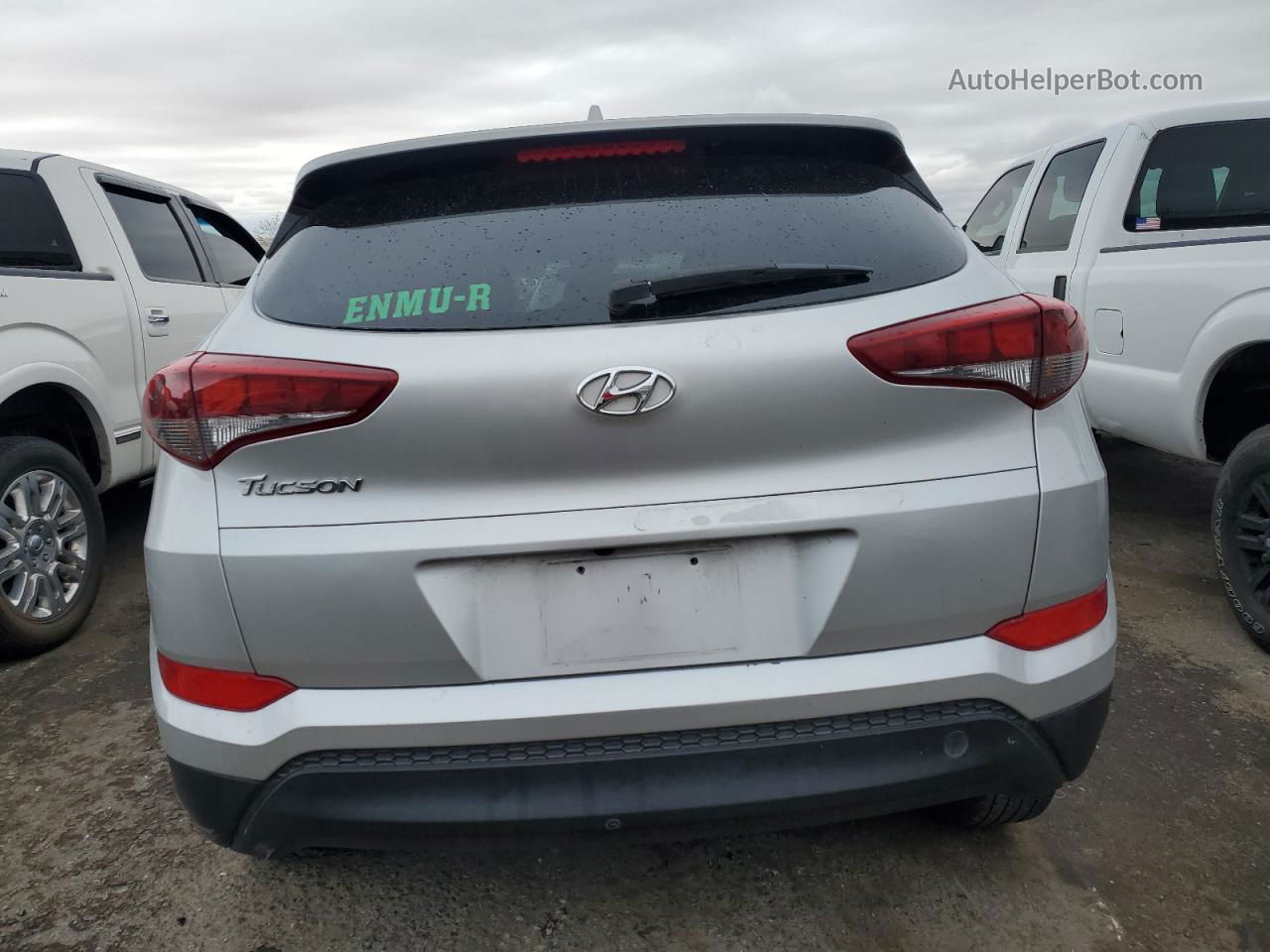 2018 Hyundai Tucson Sel Серебряный vin: KM8J33A46JU607749