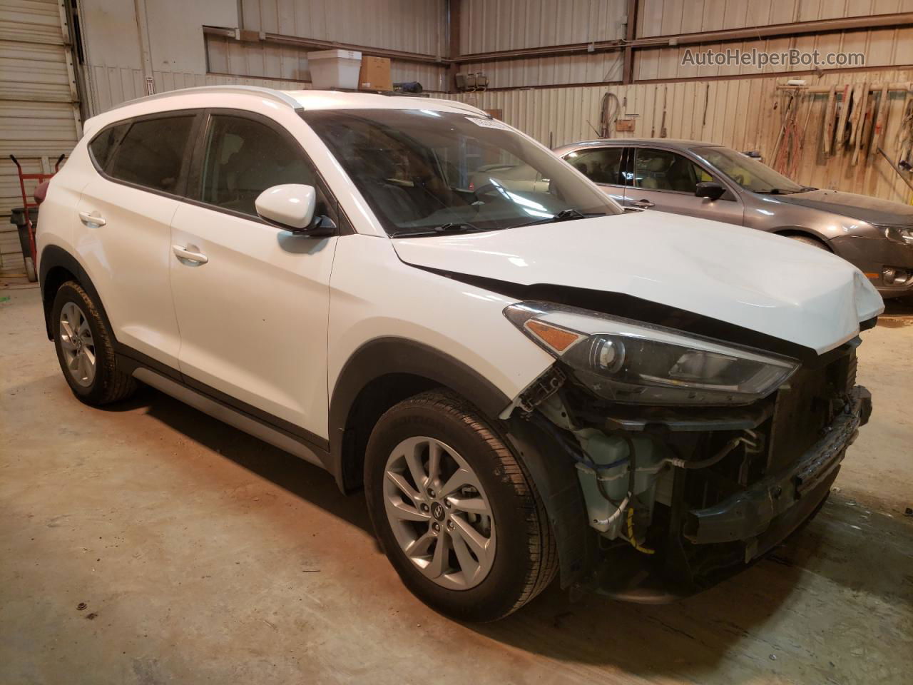 2018 Hyundai Tucson Sel Синий vin: KM8J33A46JU619061