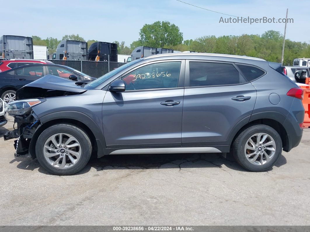 2018 Hyundai Tucson Sel Plus Navy vin: KM8J33A46JU678532