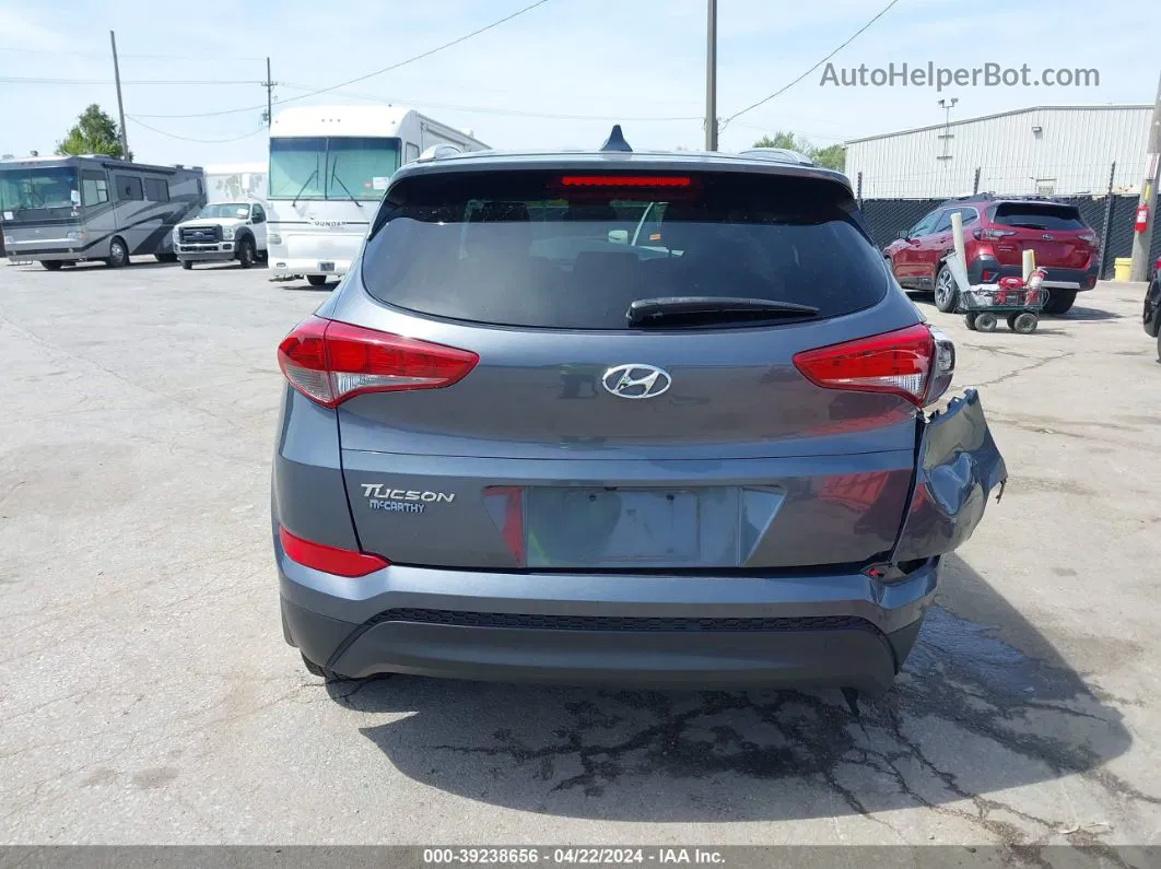 2018 Hyundai Tucson Sel Plus Navy vin: KM8J33A46JU678532