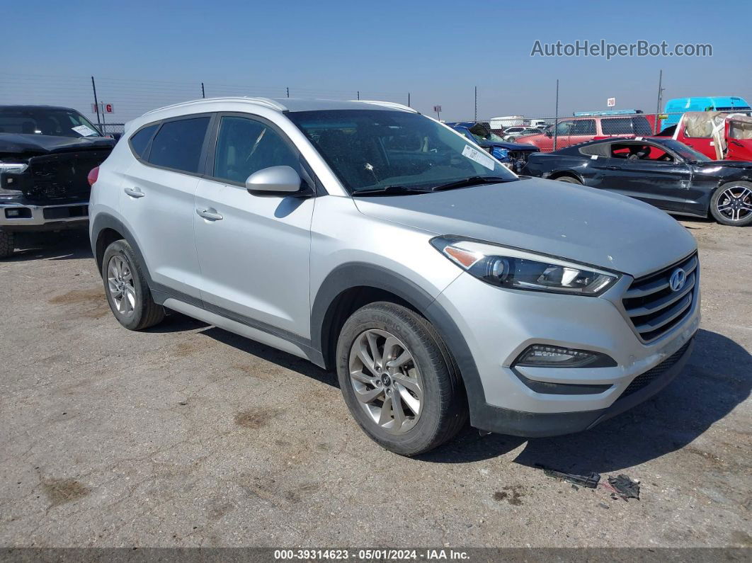 2018 Hyundai Tucson Sel Серый vin: KM8J33A46JU689465