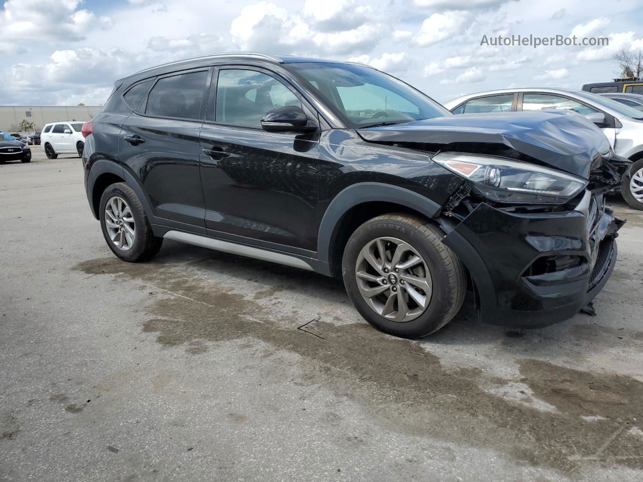 2018 Hyundai Tucson Sel Black vin: KM8J33A46JU804145