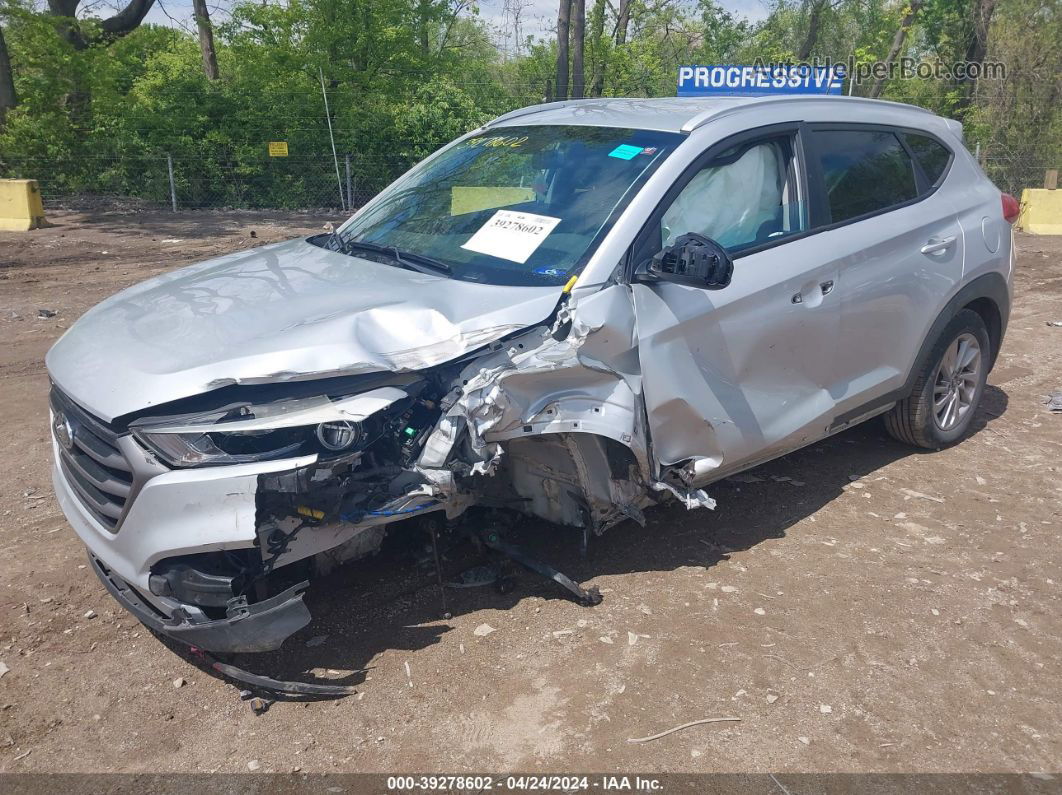 2016 Hyundai Tucson Se Silver vin: KM8J33A47GU094147