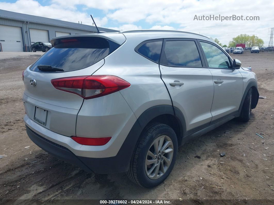 2016 Hyundai Tucson Se Silver vin: KM8J33A47GU094147