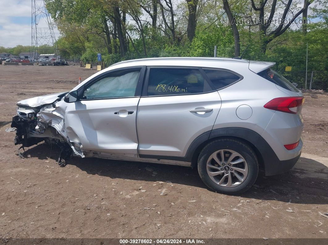 2016 Hyundai Tucson Se Silver vin: KM8J33A47GU094147