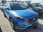 2016 Hyundai Tucson Limited Blue vin: KM8J33A47GU182468