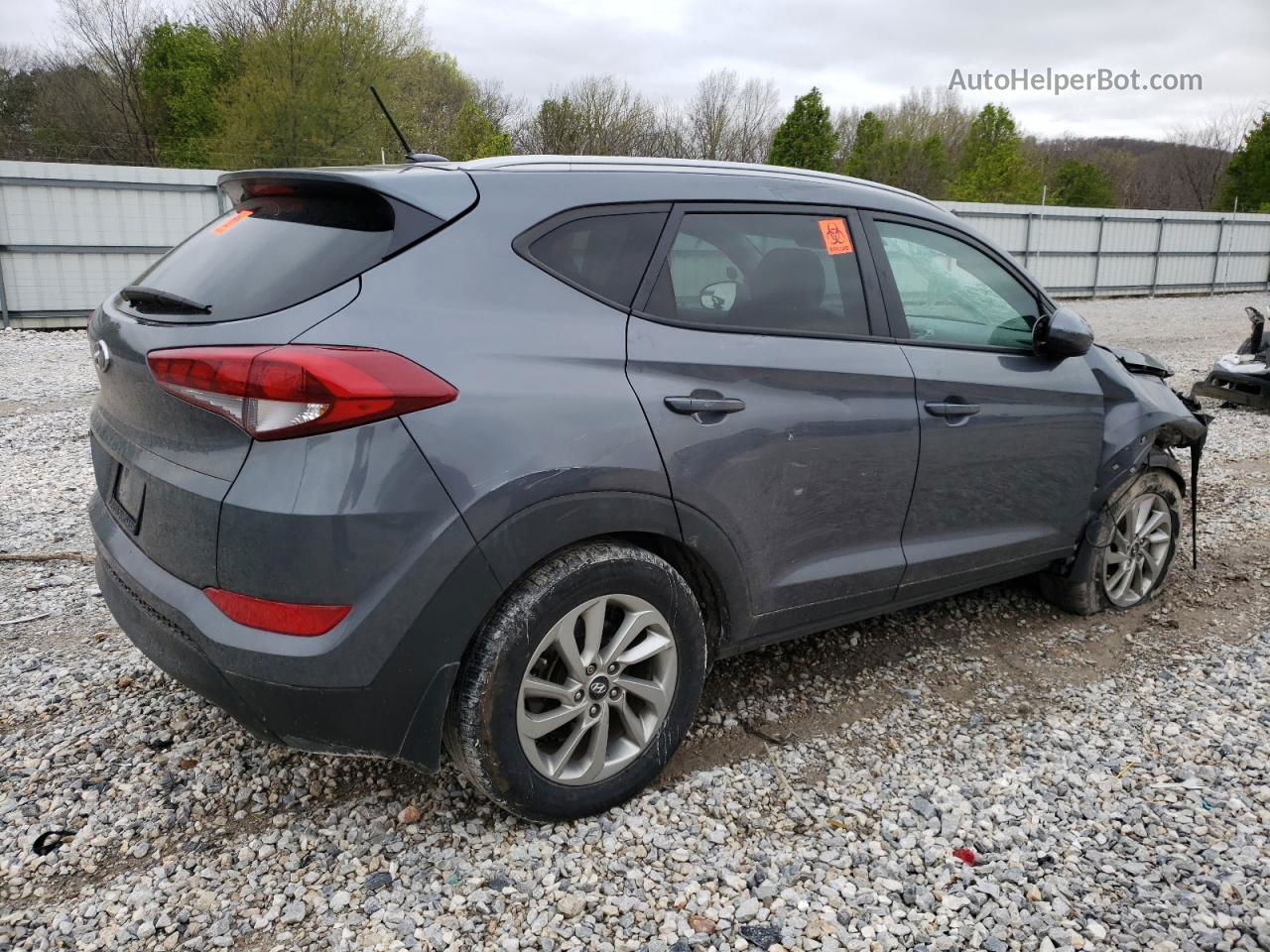 2016 Hyundai Tucson Limited Угольный vin: KM8J33A47GU196712