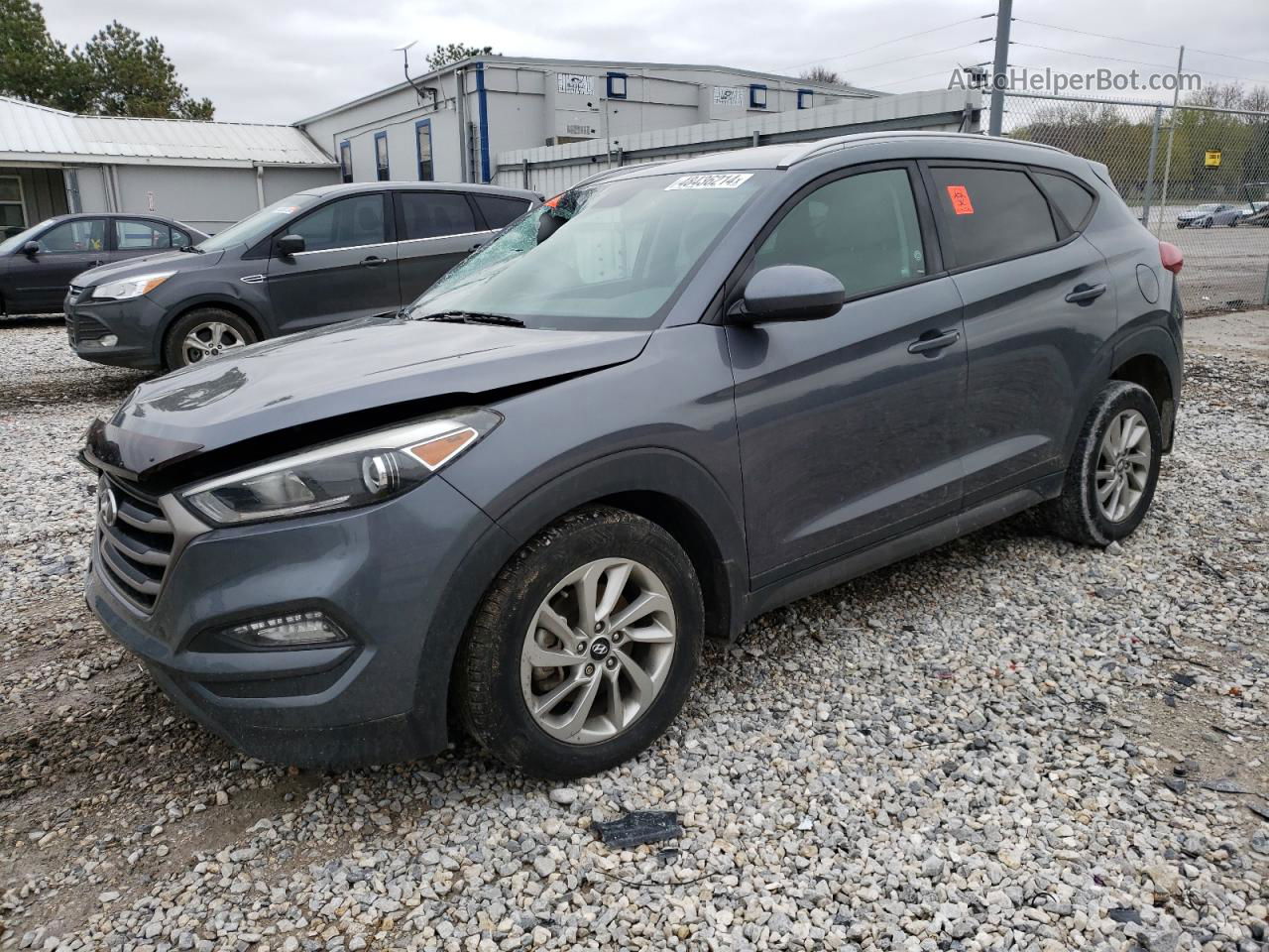 2016 Hyundai Tucson Limited Угольный vin: KM8J33A47GU196712