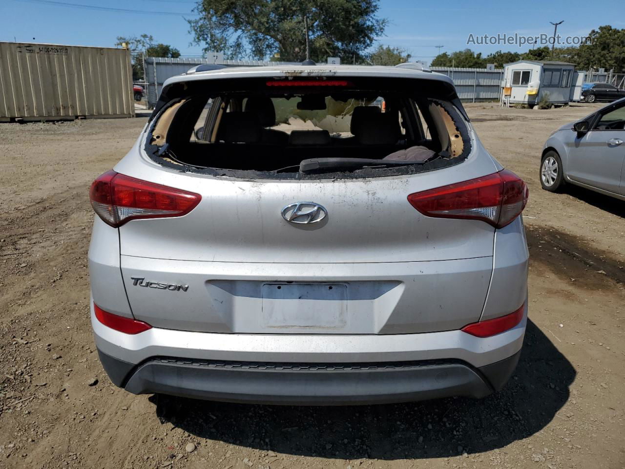 2017 Hyundai Tucson Limited Gray vin: KM8J33A47HU267330