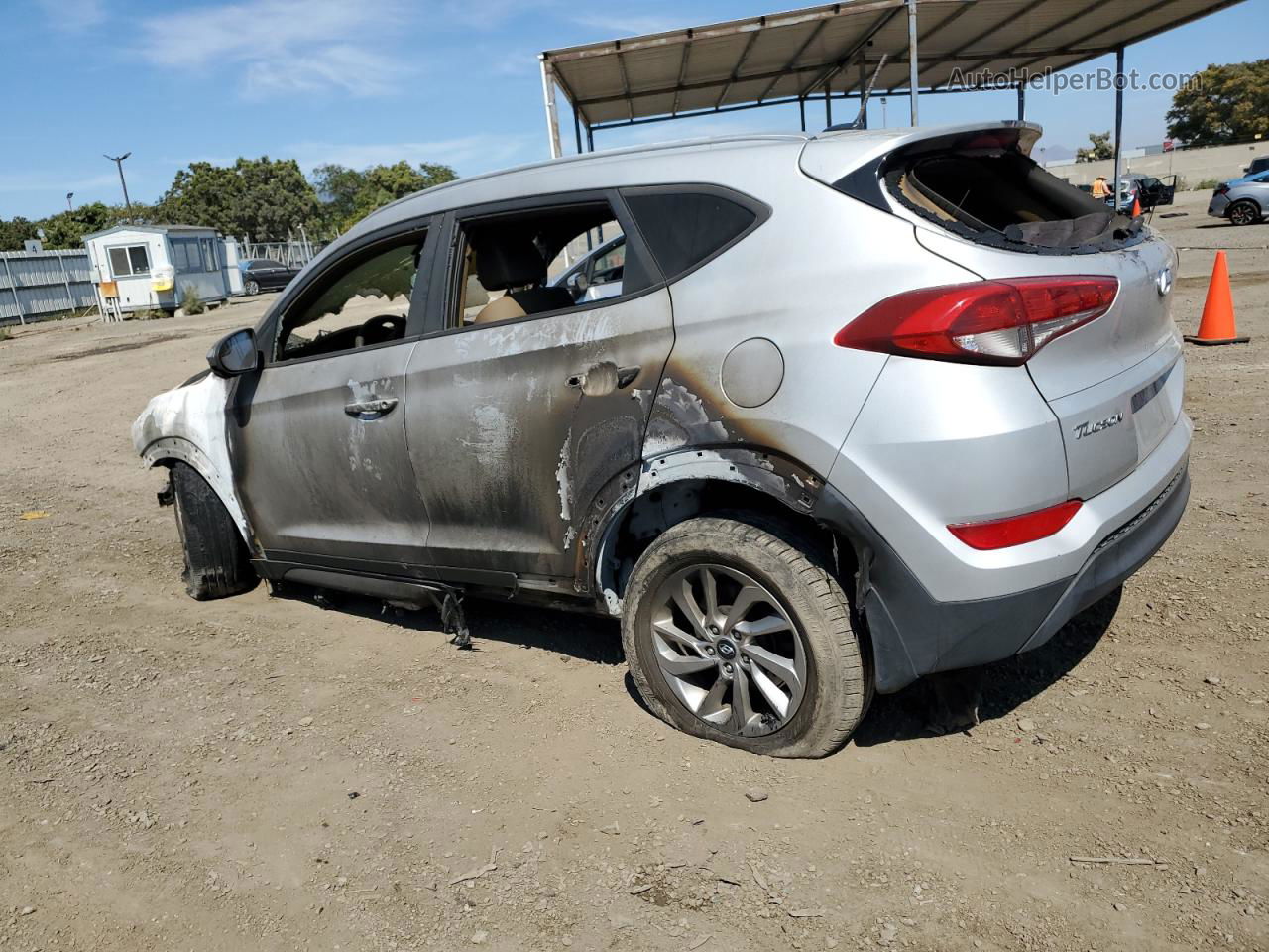 2017 Hyundai Tucson Limited Gray vin: KM8J33A47HU267330