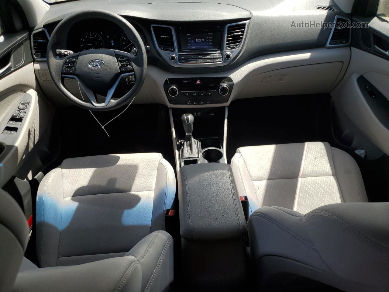 2017 Hyundai Tucson Limited Серебряный vin: KM8J33A47HU274410