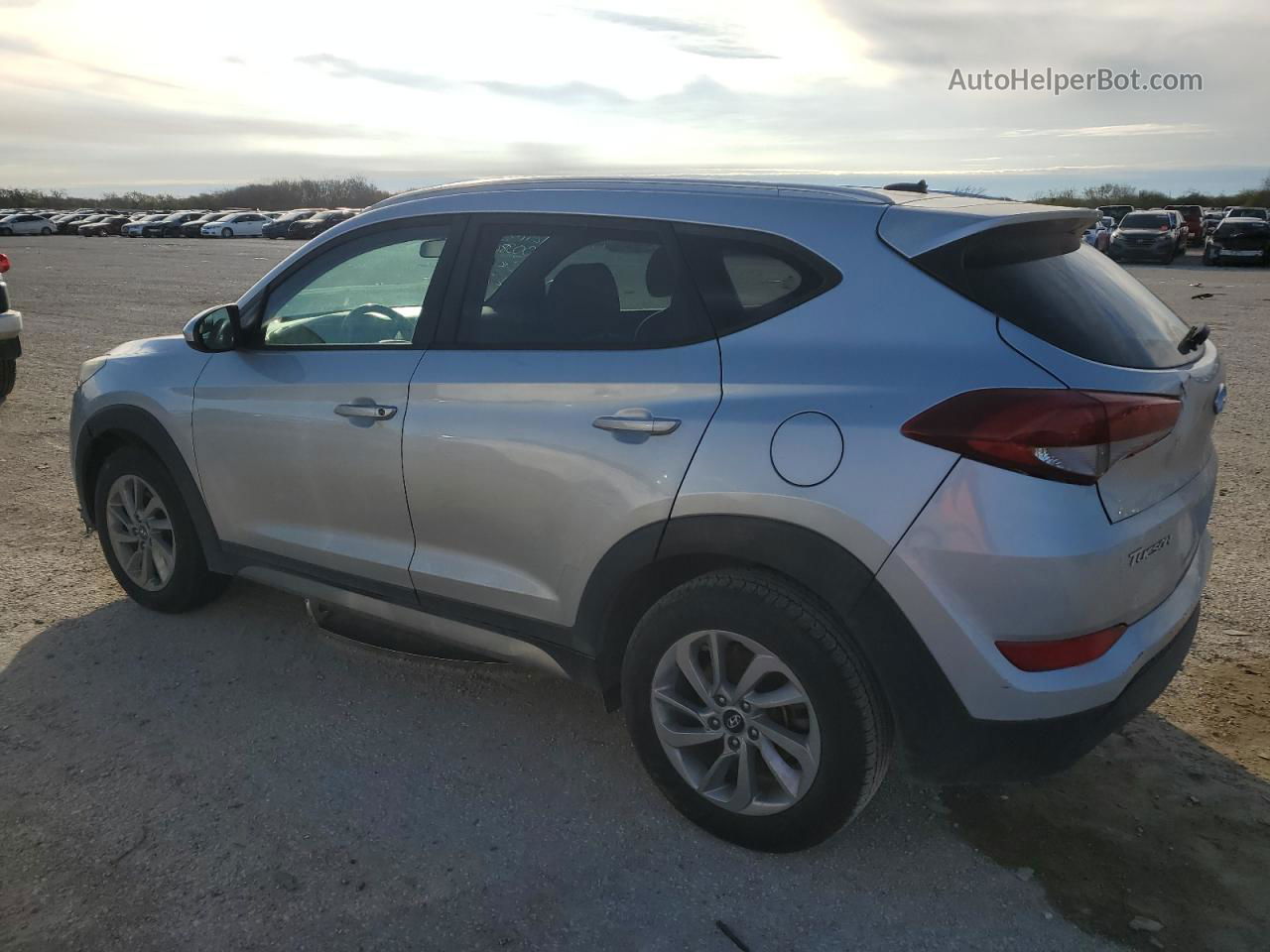 2017 Hyundai Tucson Limited Серебряный vin: KM8J33A47HU279848