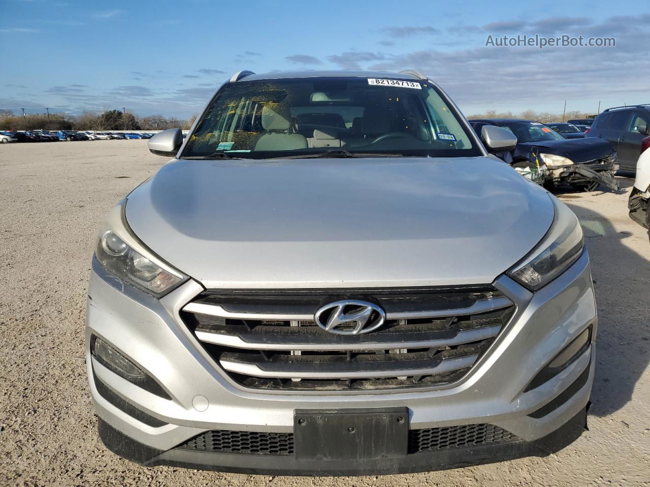 2017 Hyundai Tucson Limited Silver vin: KM8J33A47HU279848