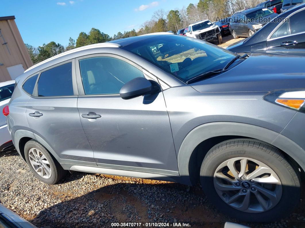 2017 Hyundai Tucson Se Gray vin: KM8J33A47HU336047