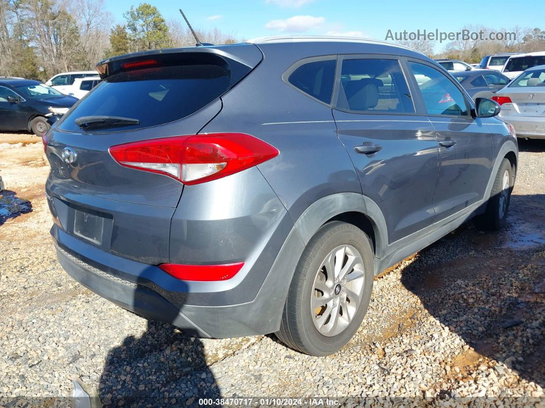 2017 Hyundai Tucson Se Gray vin: KM8J33A47HU336047