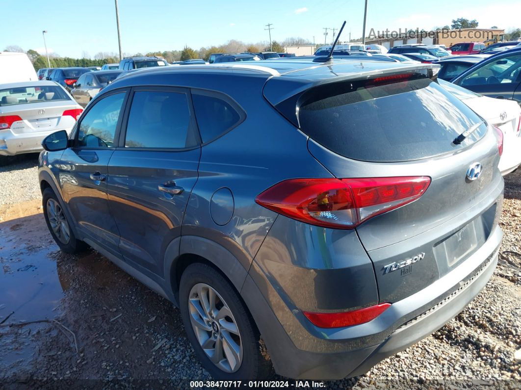2017 Hyundai Tucson Se Gray vin: KM8J33A47HU336047