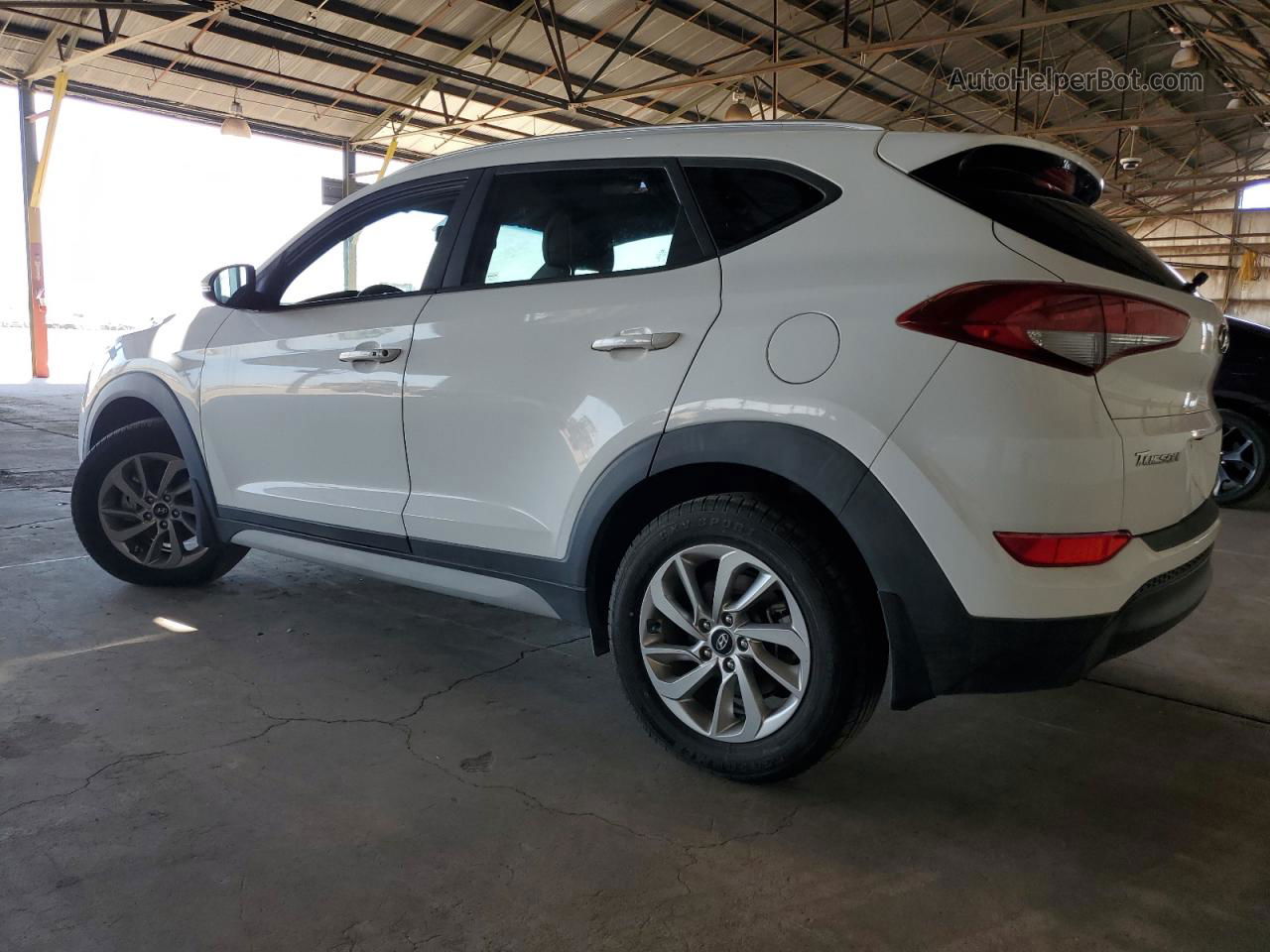 2017 Hyundai Tucson Limited White vin: KM8J33A47HU416867