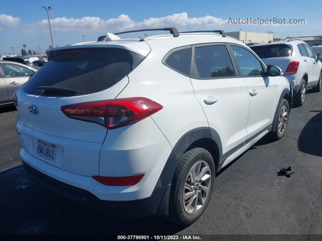 2017 Hyundai Tucson Se Plus White vin: KM8J33A47HU534322