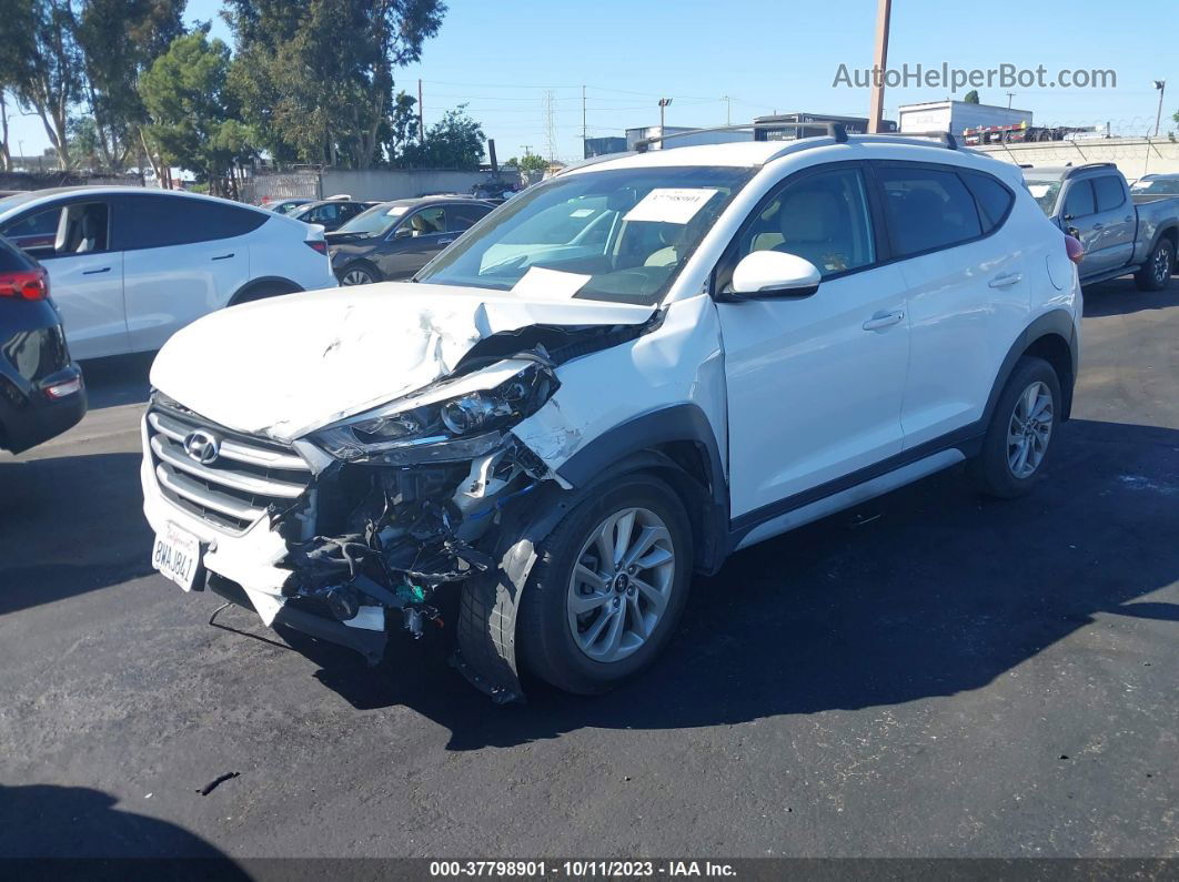 2017 Hyundai Tucson Se Plus White vin: KM8J33A47HU534322