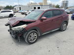 2017 Hyundai Tucson Limited Burgundy vin: KM8J33A47HU596299