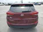 2017 Hyundai Tucson Limited Burgundy vin: KM8J33A47HU596299