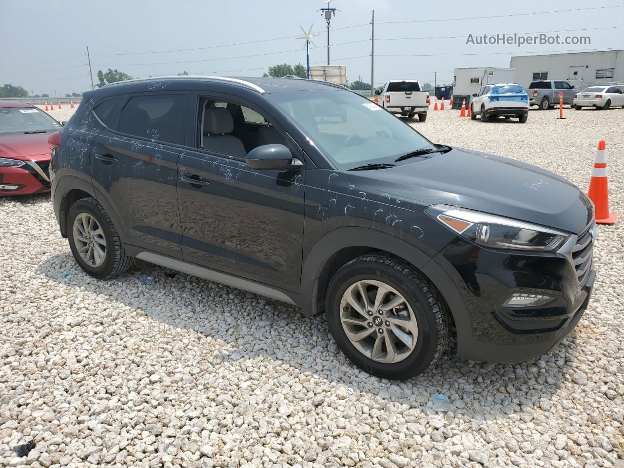 2018 Hyundai Tucson Sel Black vin: KM8J33A47JU620333