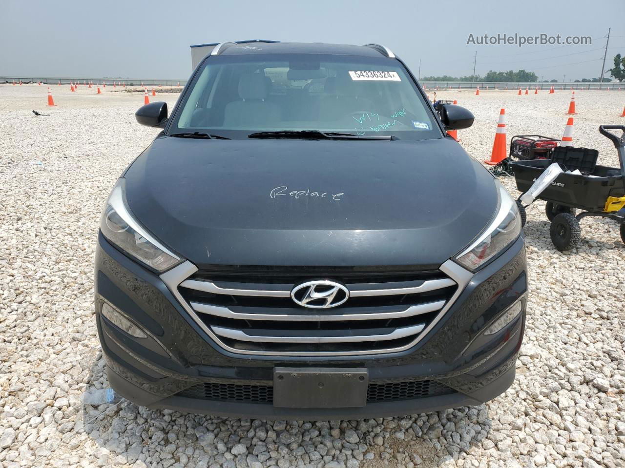 2018 Hyundai Tucson Sel Black vin: KM8J33A47JU620333