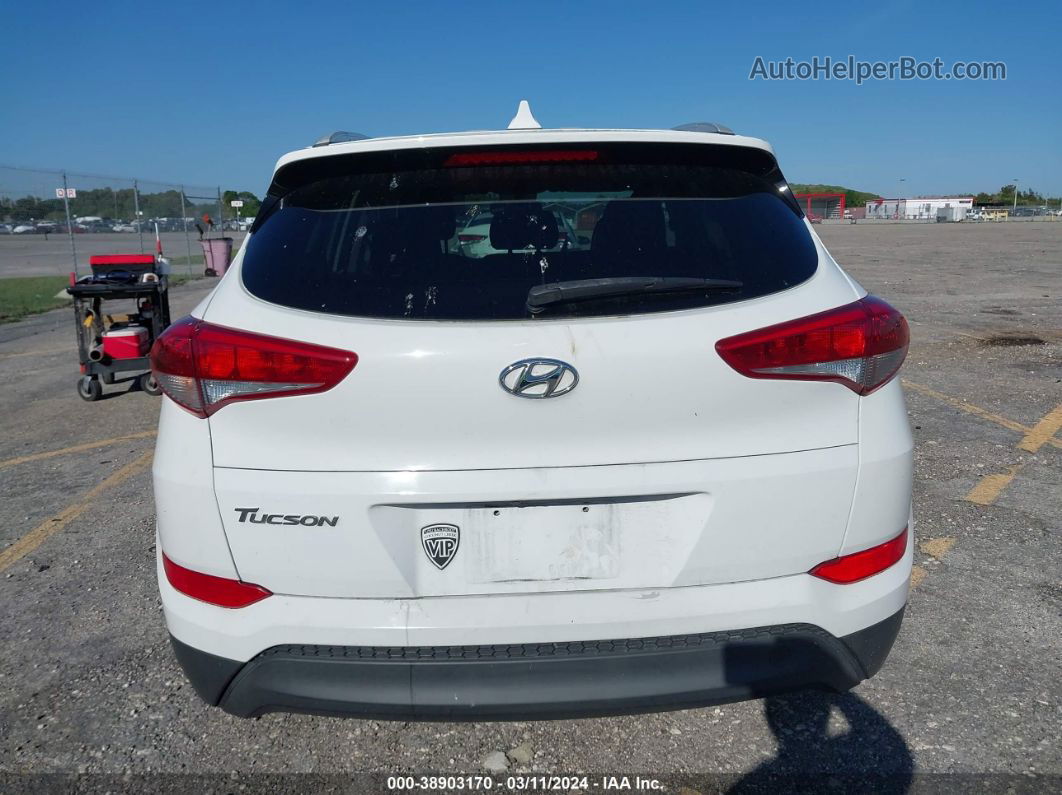 2018 Hyundai Tucson Sel White vin: KM8J33A47JU666003