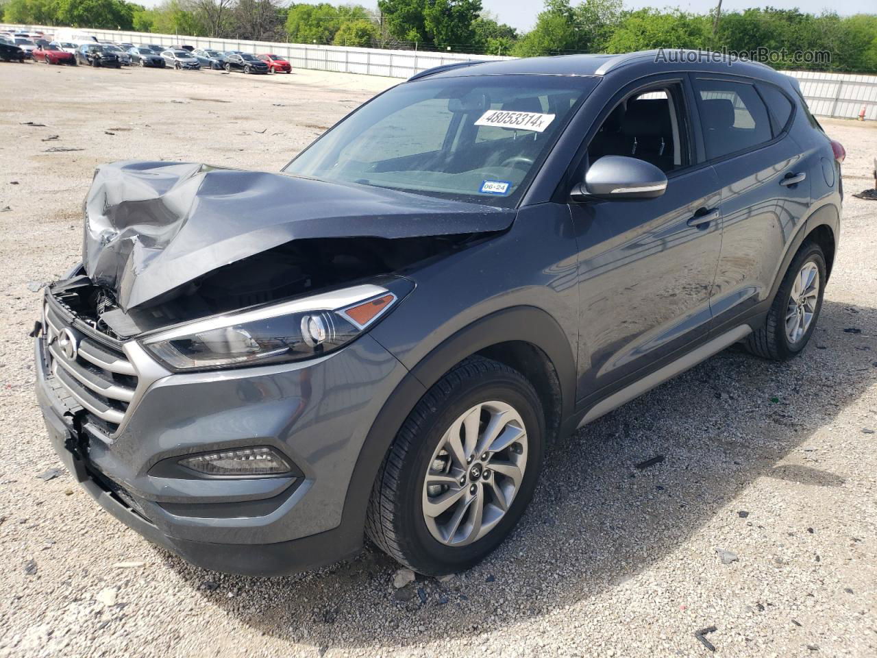 2018 Hyundai Tucson Sel Charcoal vin: KM8J33A47JU682931