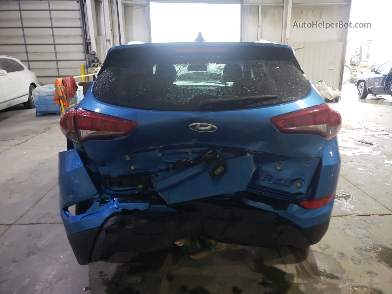 2018 Hyundai Tucson Sel Blue vin: KM8J33A47JU708735