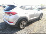 2016 Hyundai Tucson Se Silver vin: KM8J33A48GU148670