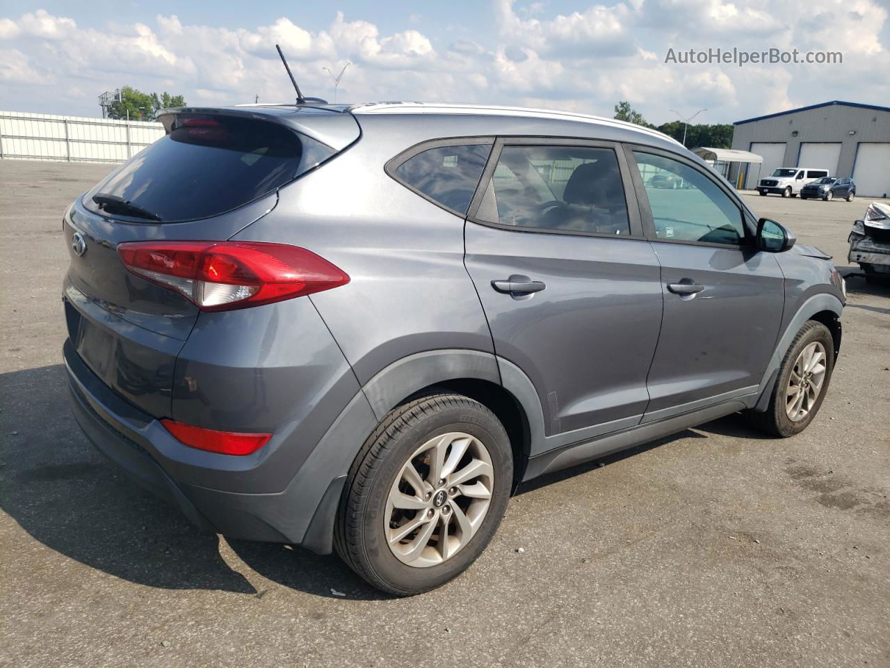 2016 Hyundai Tucson Limited Угольный vin: KM8J33A48GU230107