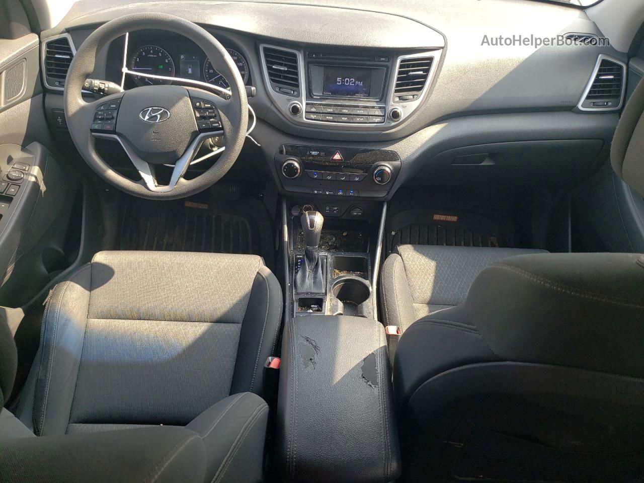 2016 Hyundai Tucson Limited Угольный vin: KM8J33A48GU230107