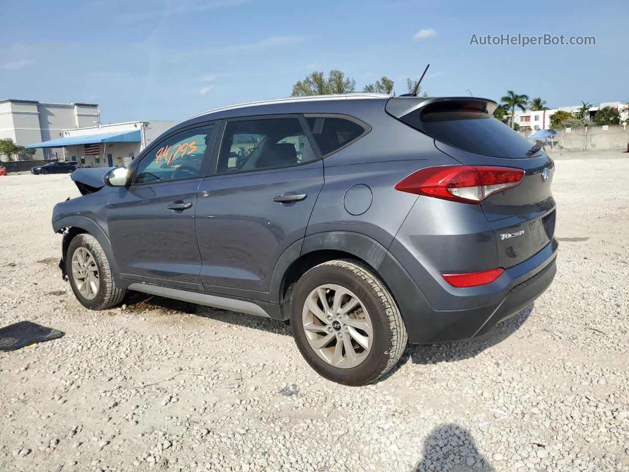 2017 Hyundai Tucson Limited Charcoal vin: KM8J33A48HU295363