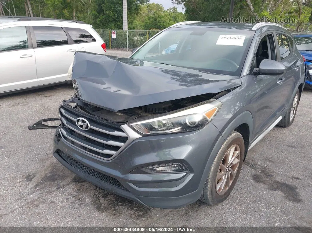 2017 Hyundai Tucson Se Gray vin: KM8J33A48HU392188