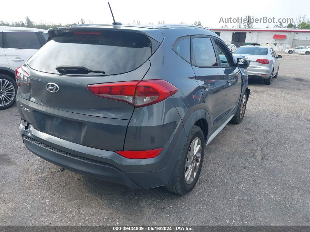 2017 Hyundai Tucson Se Серый vin: KM8J33A48HU392188