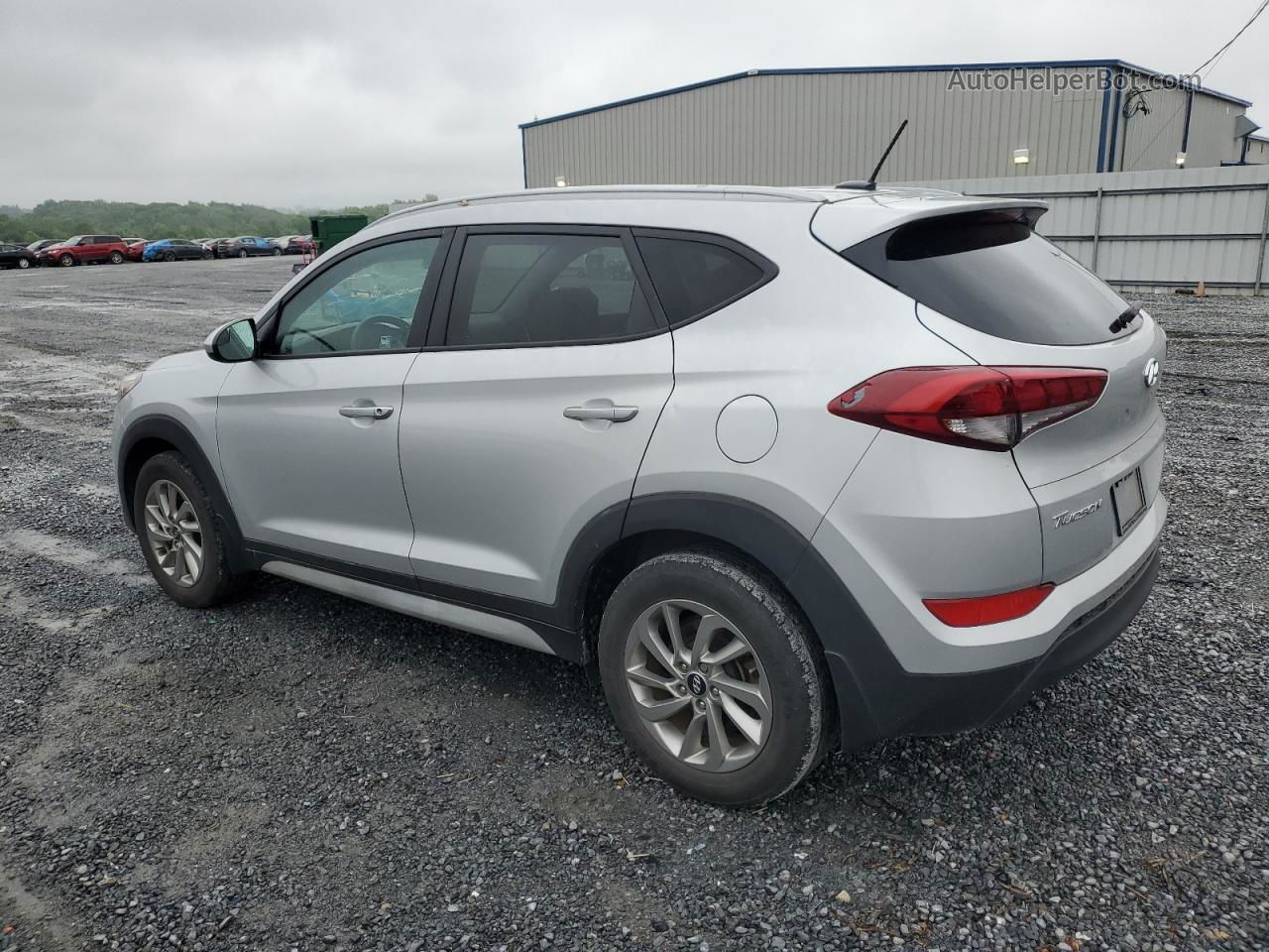 2017 Hyundai Tucson Limited Silver vin: KM8J33A48HU471084