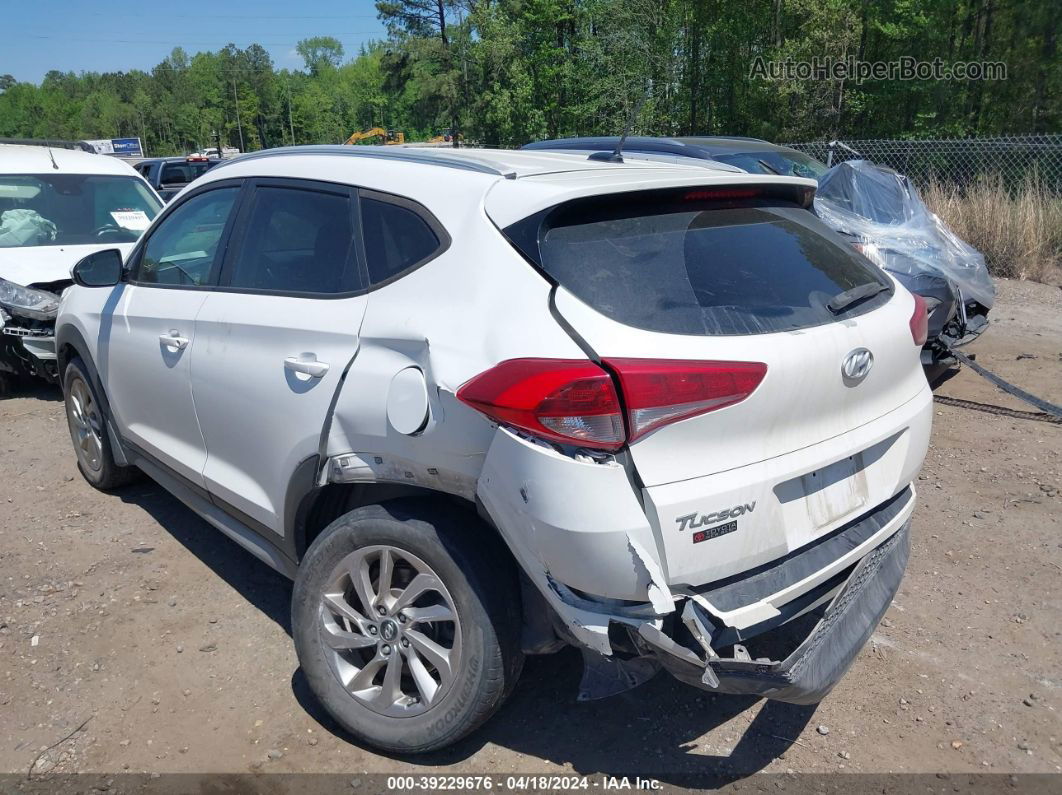 2017 Hyundai Tucson Se White vin: KM8J33A48HU505900