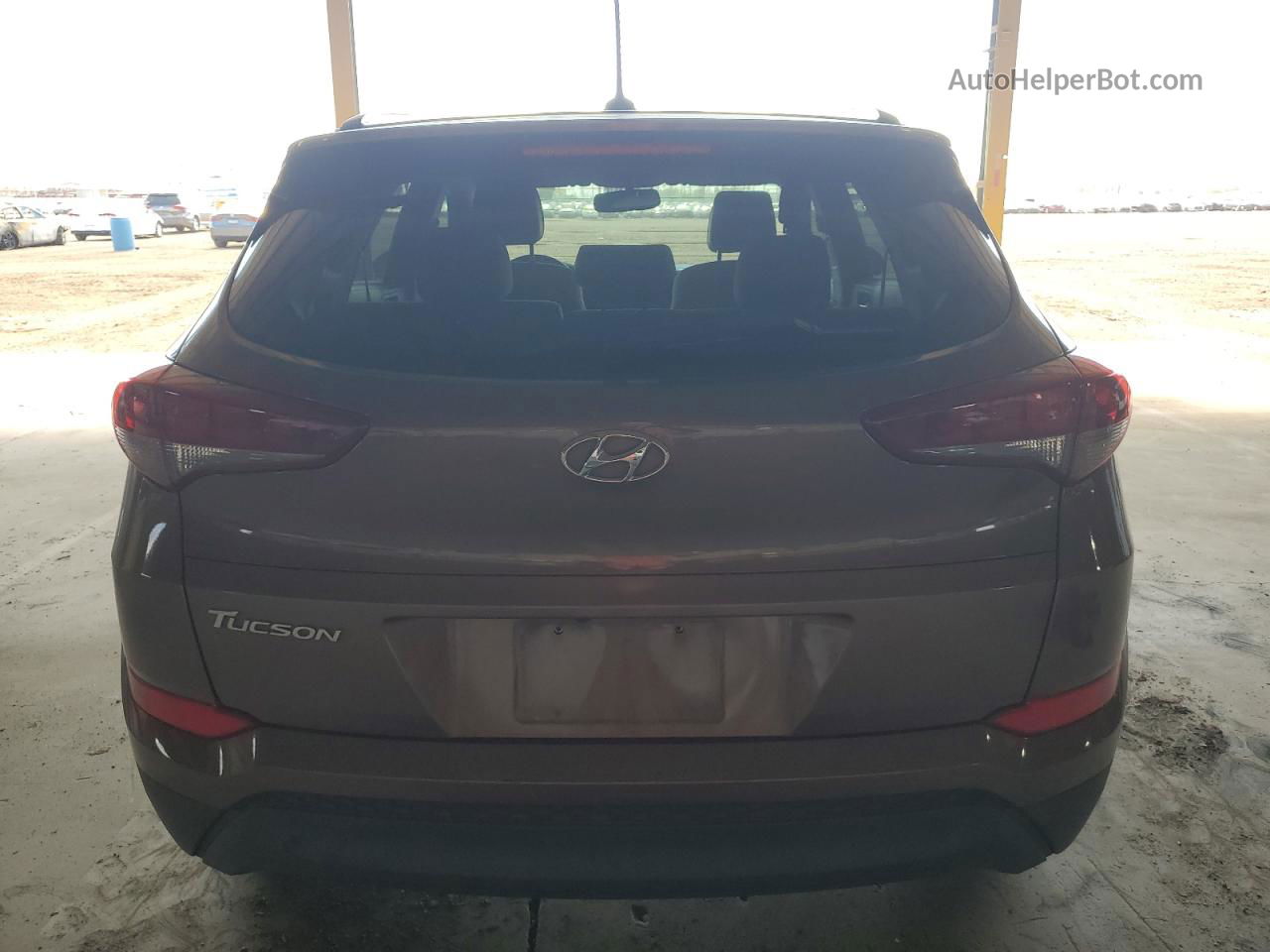 2017 Hyundai Tucson Limited Коричневый vin: KM8J33A48HU563537