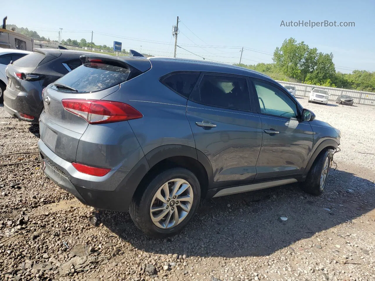 2018 Hyundai Tucson Sel Charcoal vin: KM8J33A48JU663594