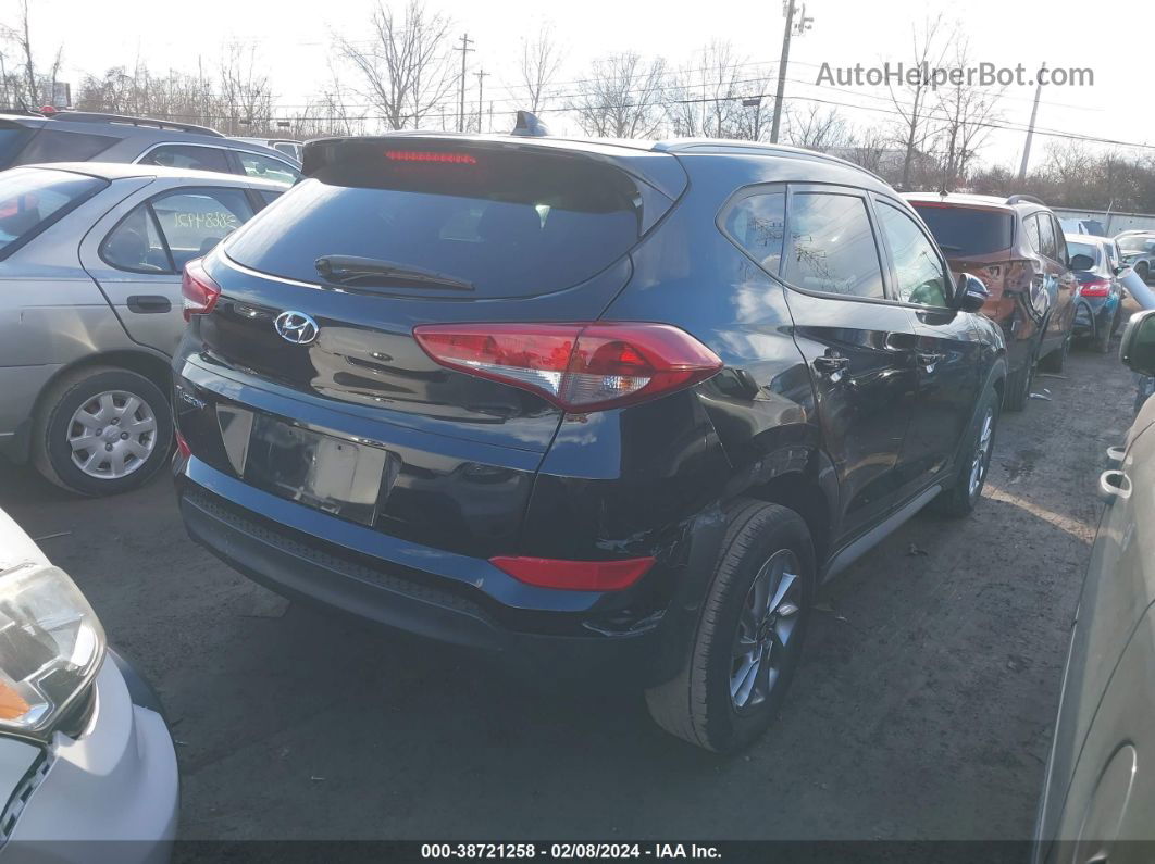 2018 Hyundai Tucson Sel Plus Черный vin: KM8J33A48JU780835