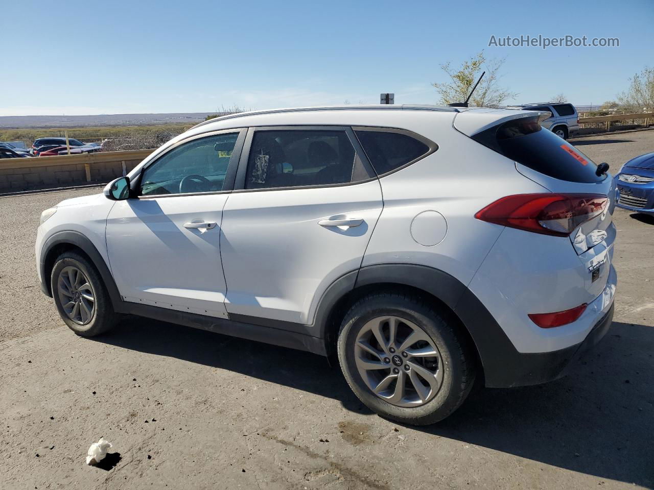 2016 Hyundai Tucson Limited Белый vin: KM8J33A49GU070433