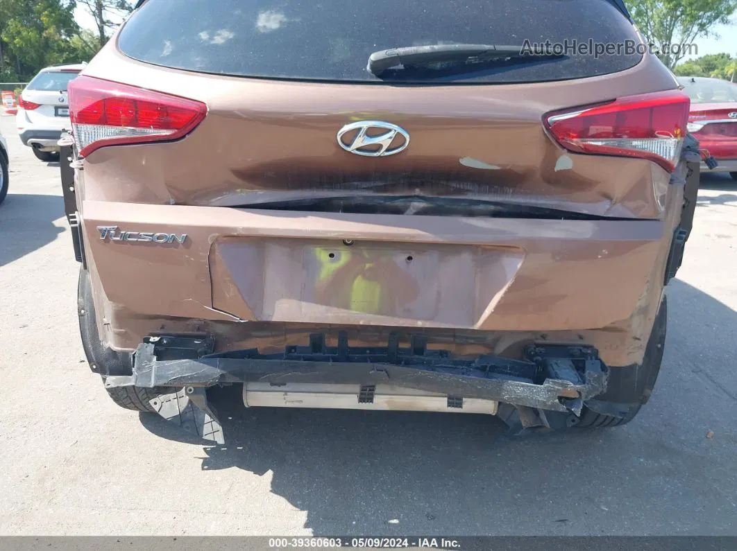 2016 Hyundai Tucson Se Коричневый vin: KM8J33A49GU157619