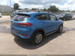 2017 Hyundai Tucson Se Blue vin: KM8J33A49HU336874