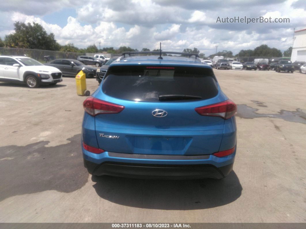 2017 Hyundai Tucson Se Синий vin: KM8J33A49HU336874