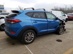 2017 Hyundai Tucson Limited Синий vin: KM8J33A49HU391776