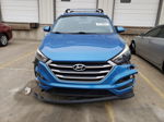 2017 Hyundai Tucson Limited Blue vin: KM8J33A49HU391776