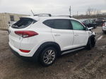 2017 Hyundai Tucson Limited White vin: KM8J33A49HU410939