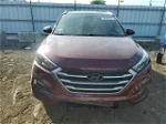 2017 Hyundai Tucson Limited Бордовый vin: KM8J33A49HU446243